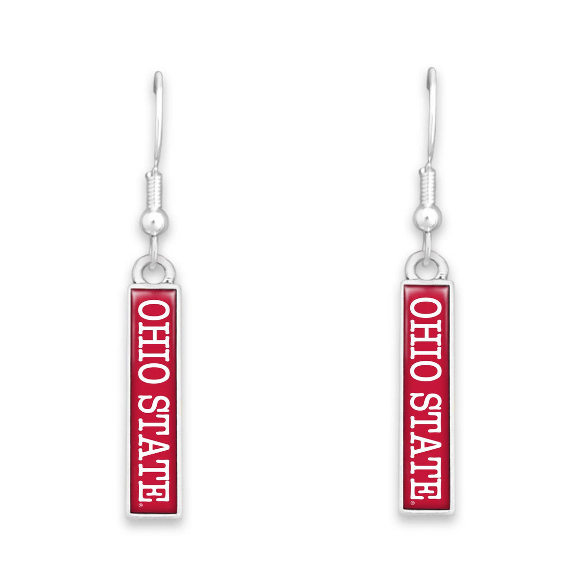 Ohio State Buckeyes Nameplate Earrings