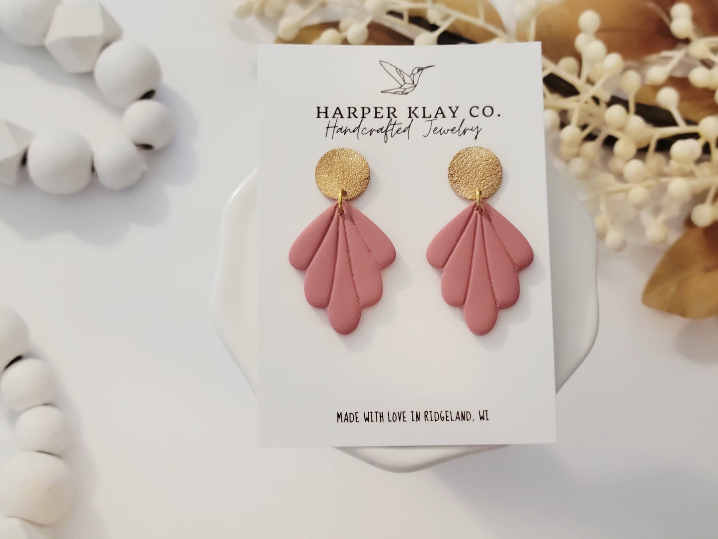 The Amelia Set- Polymer Clay Earrings