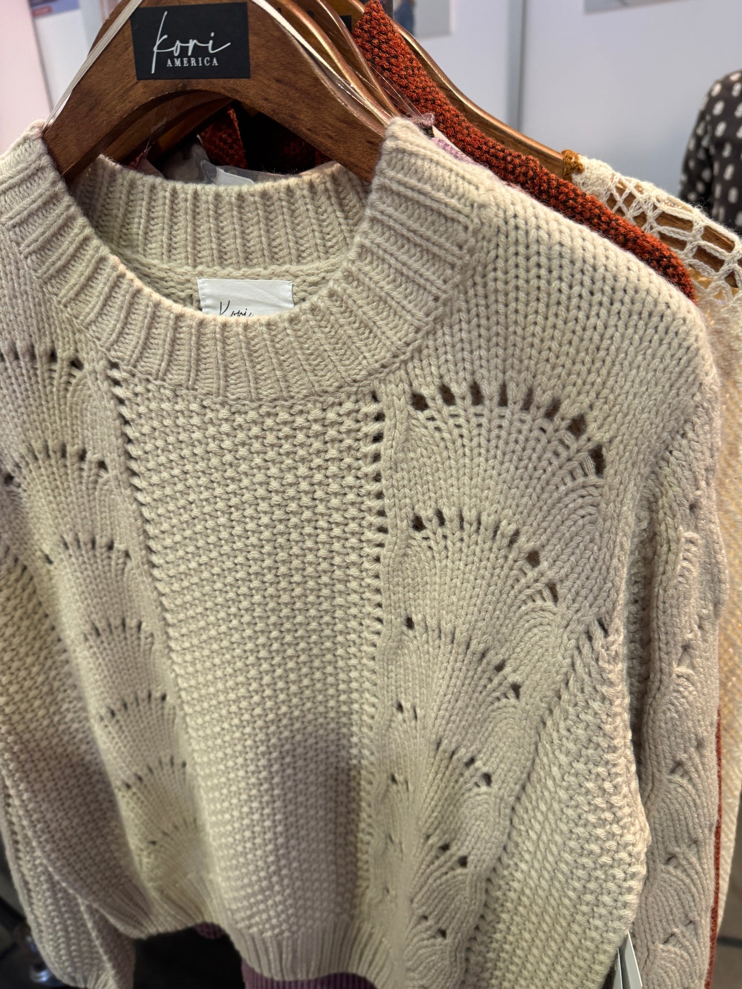 Crochet Pullover Sweater