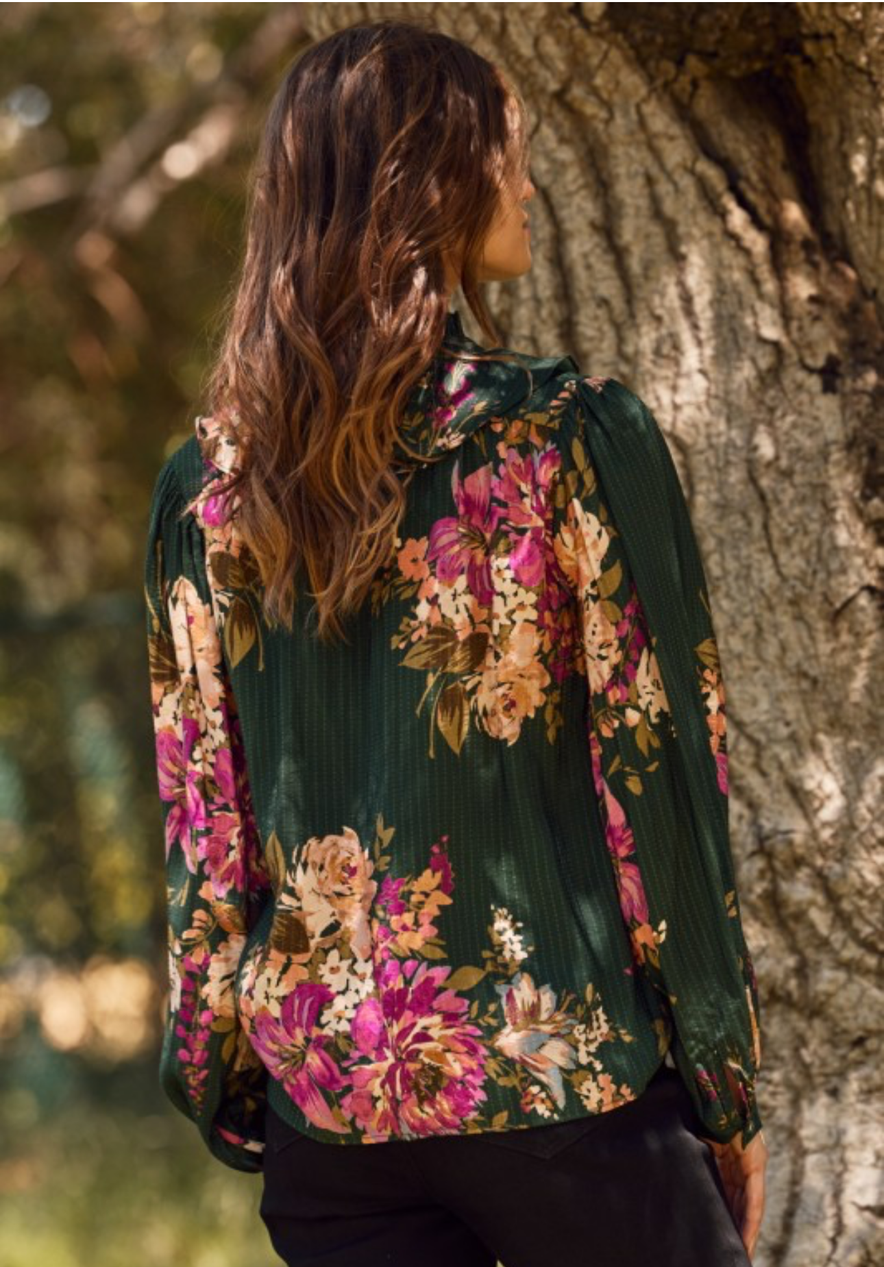 Multi Color Floral Blouse