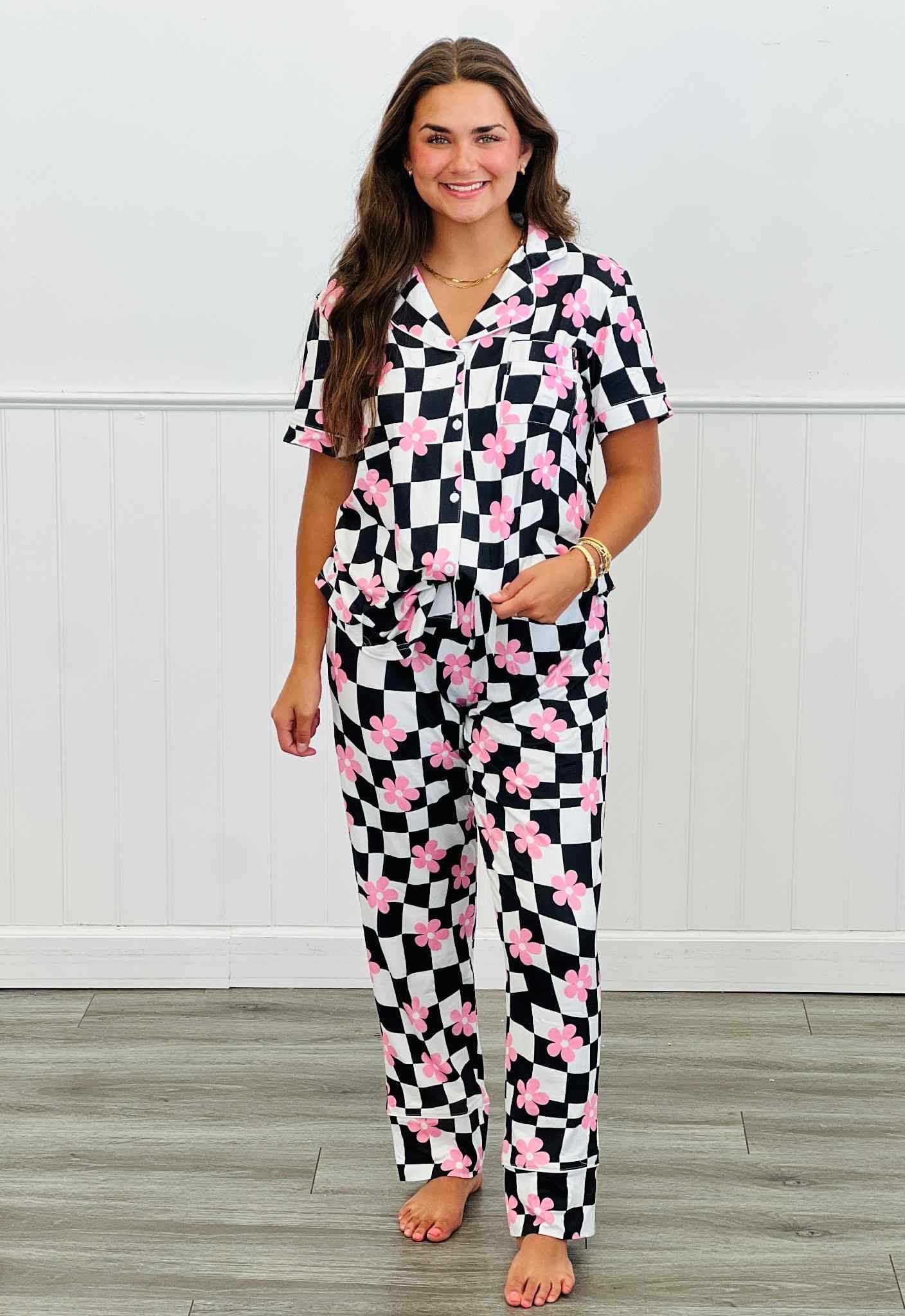 *PREORDER Button Down Pant PJ Set
