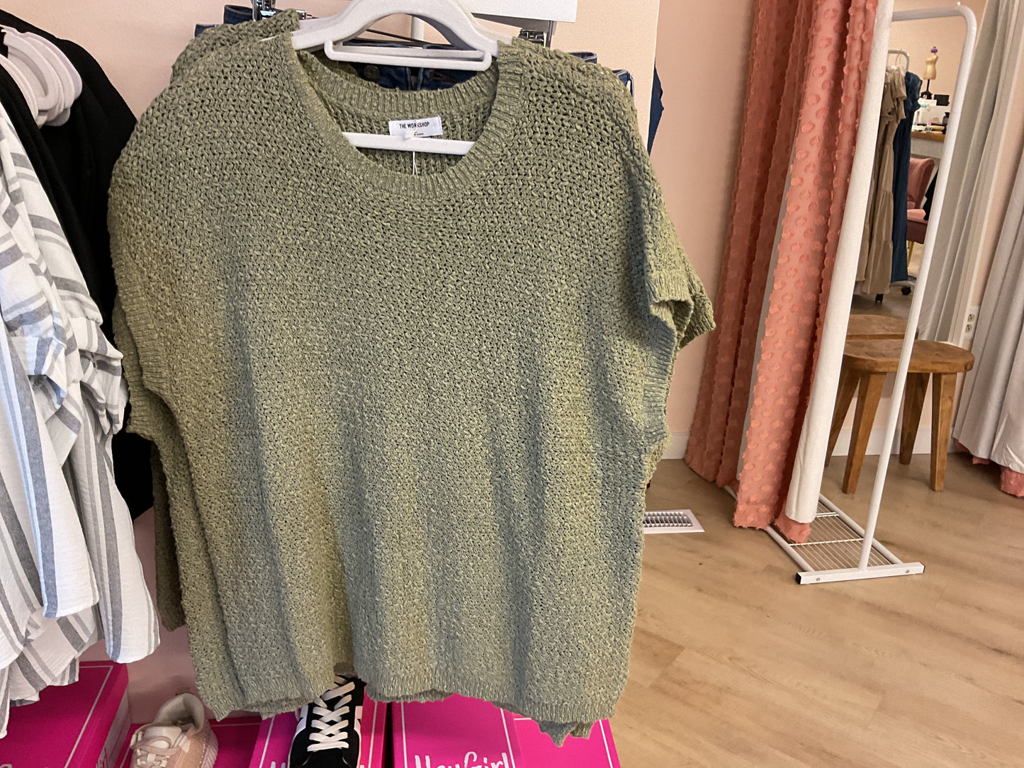 SS Sage Knit Sweater