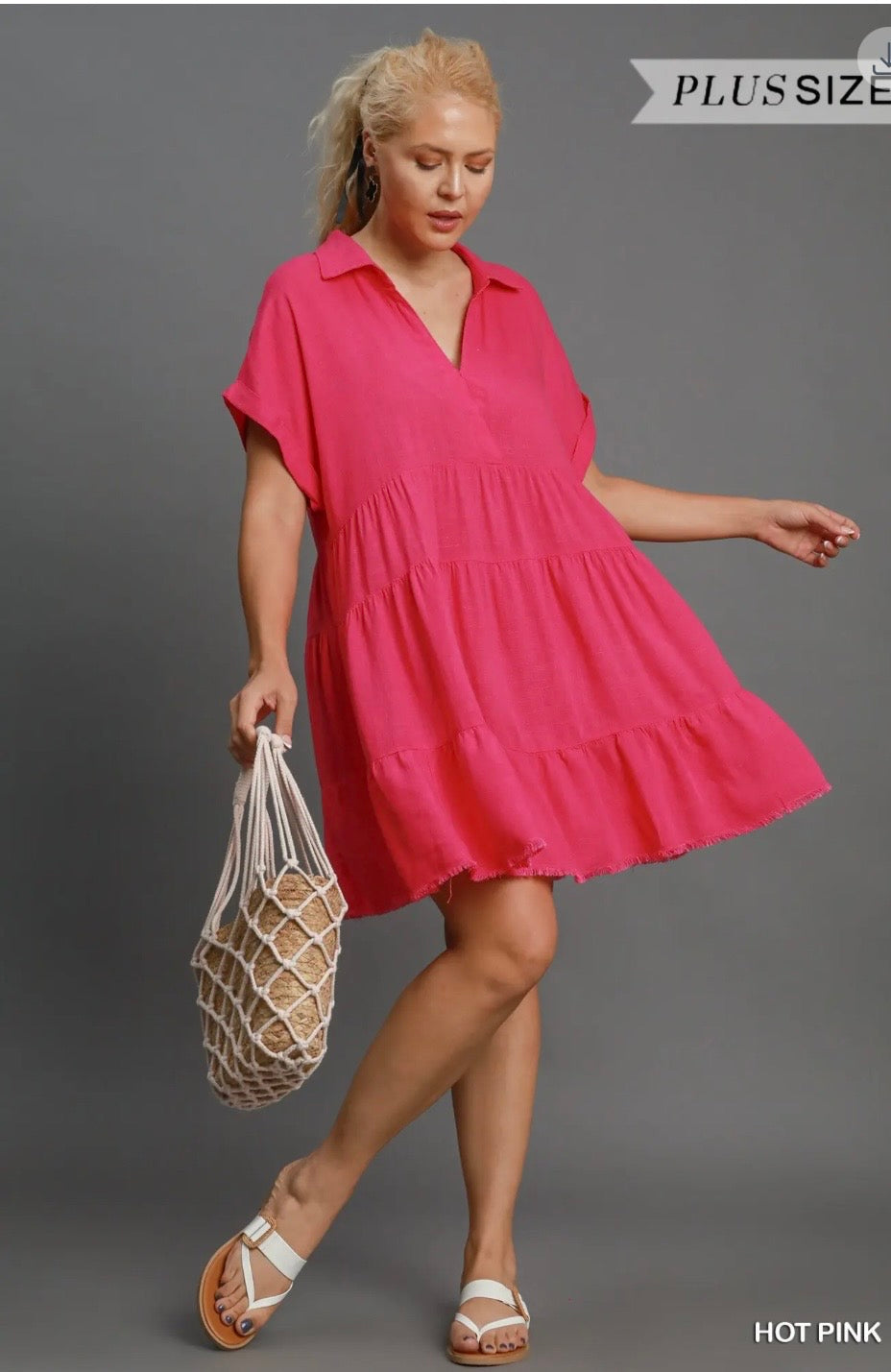 Pink Swing Dress