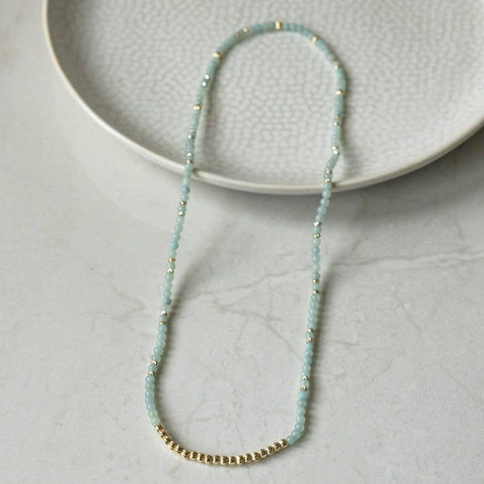 Circuit Loop Necklace/Bracelet-amazonite