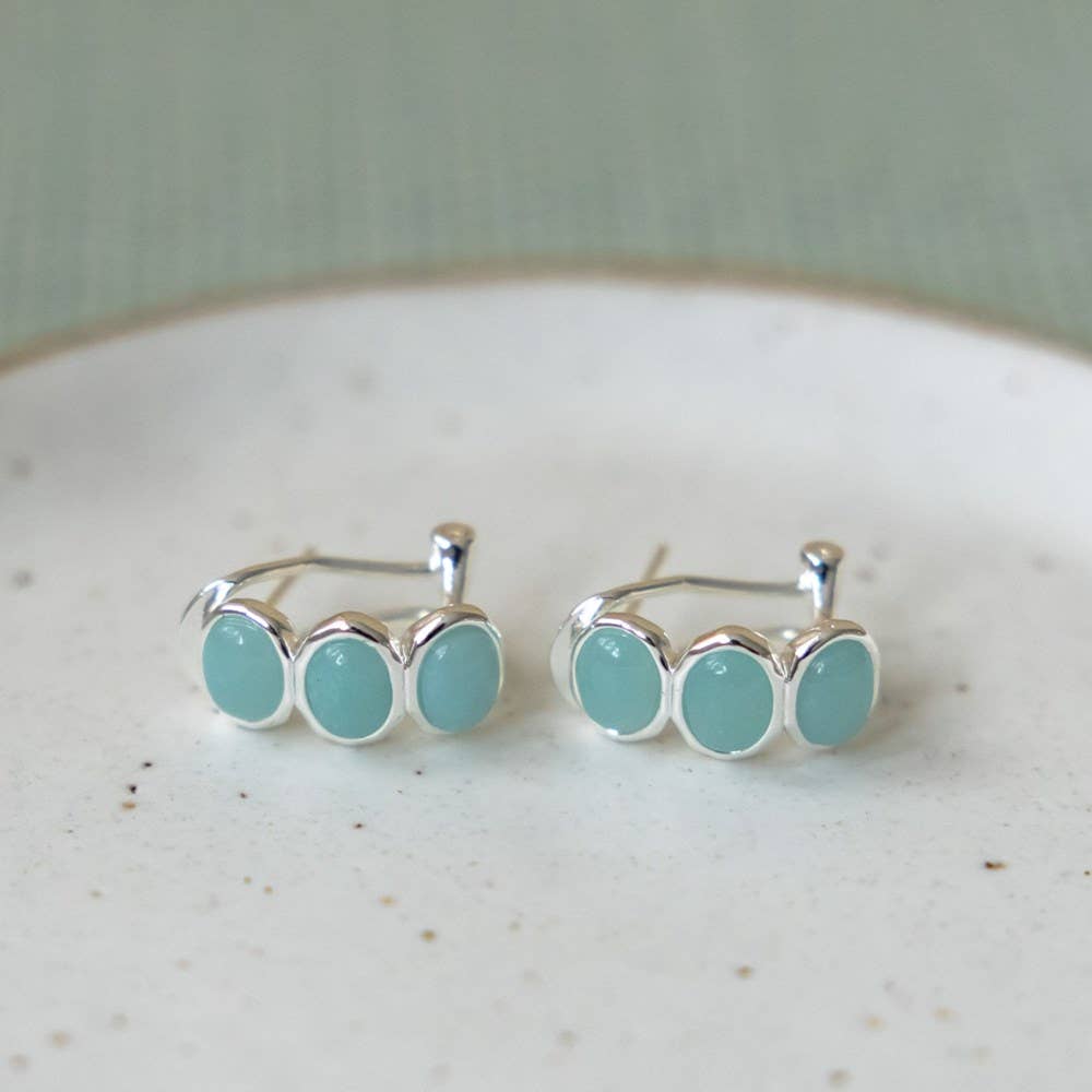 Essence Hoops-amazonite
