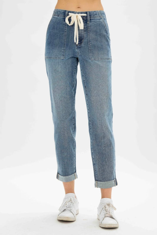 Judy Blue High Waist Pull On Jogger Denim 88496 *FINAL SALE*