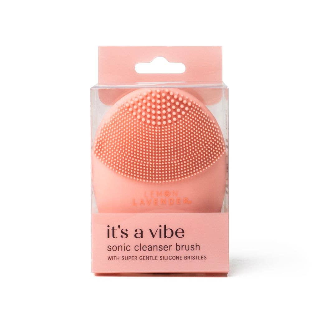 Lemon Lavender It's a Vibe Sonic Cleanser Brush - Assorted Colors