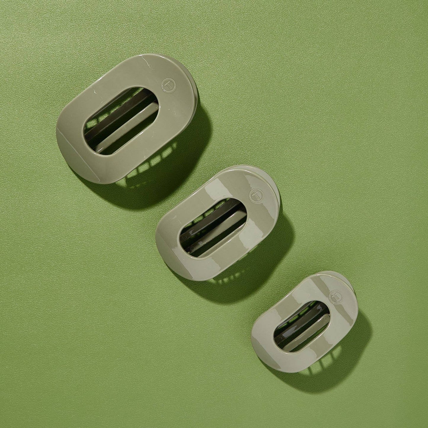 Flat Round Hair Clip | Small | Sage It Ain't So