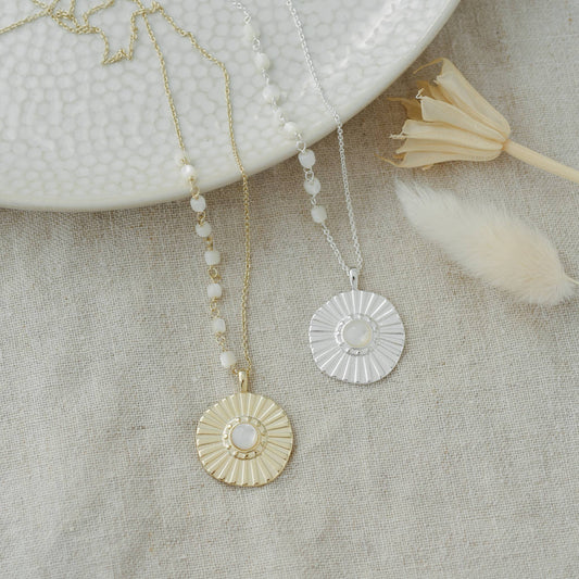 Godiva Necklace-Mother of Pearl