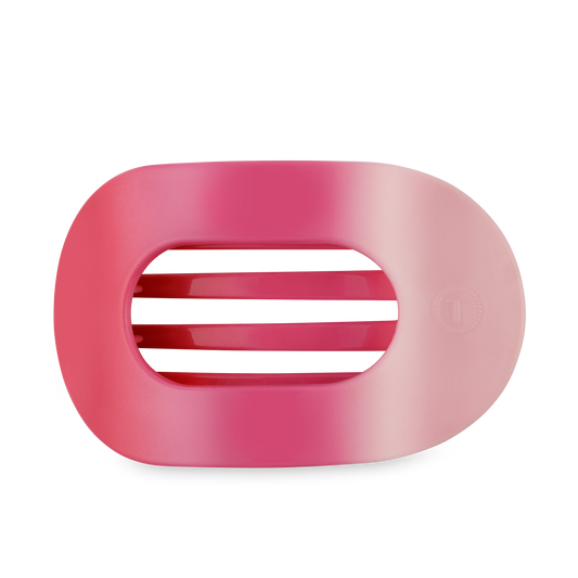 Flat Round Hair Clip | Large | Kiss & Tell