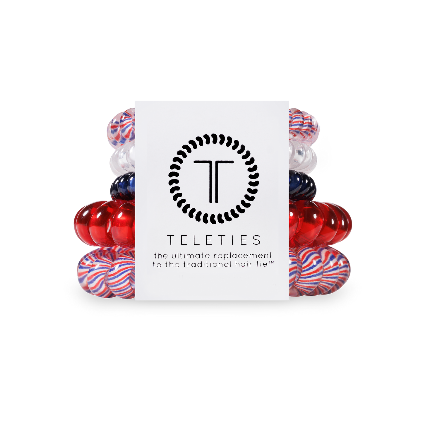 Spiral Hair Coils | Mixed Pack | Star Spangled Hair Ties