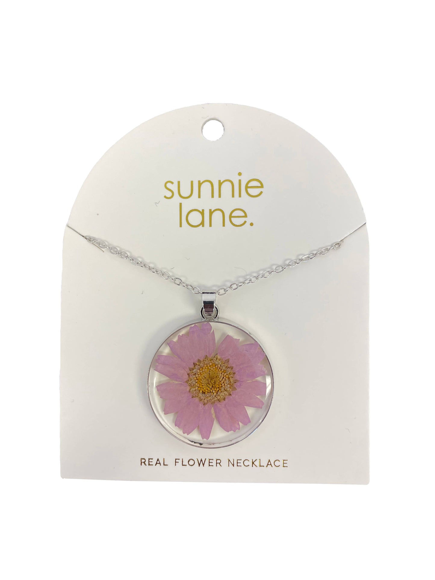 Pressed Flower Necklace - Made With Real Flowers