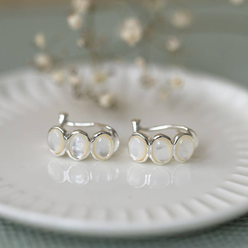 Essence Hoops-mother of pearl