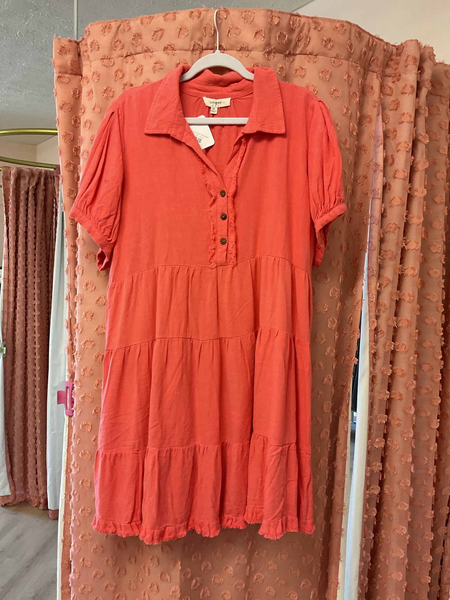 Coral Umgee Dress *FINAL SALE*