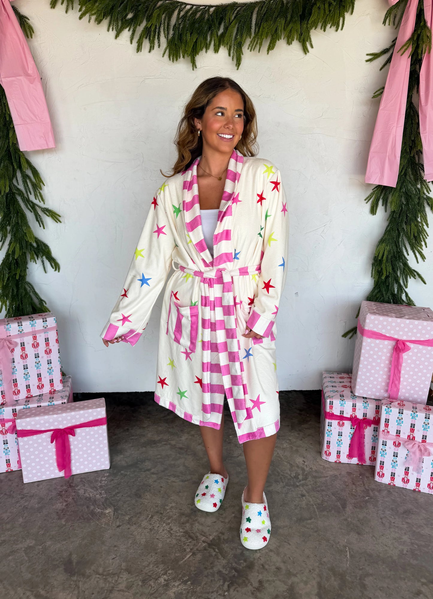 -PREORDER- HOLIDAY AT HOME ROBE