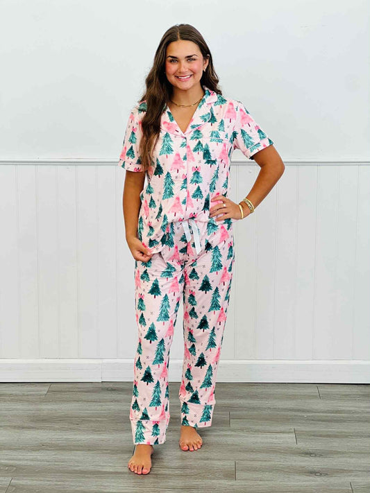 *PREORDER Button Down Pant PJ Set