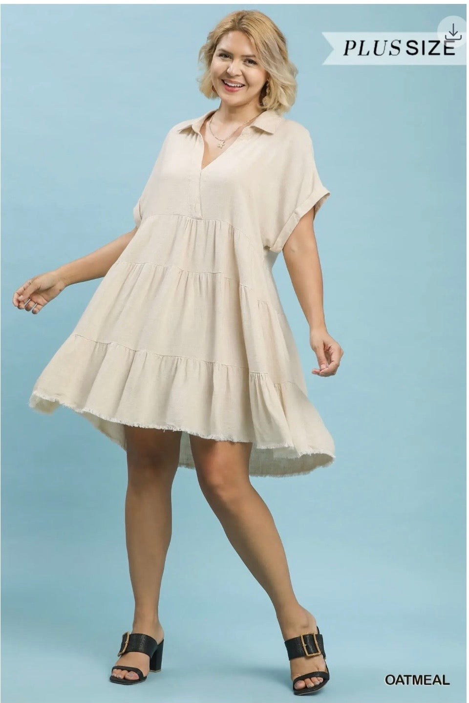 Umgee Dress in Natural