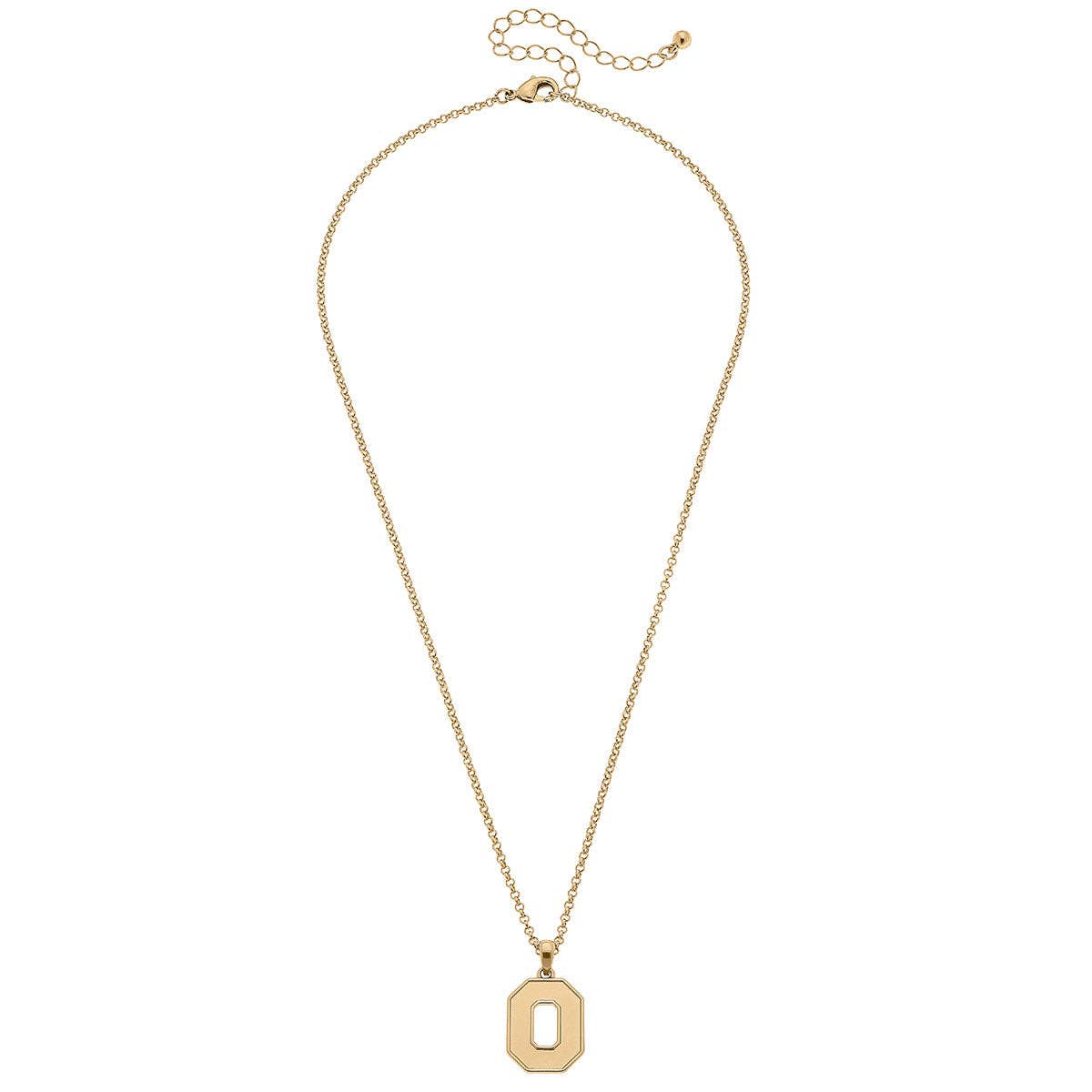 Ohio State Buckeyes 24K Gold Plated Pendant Necklace