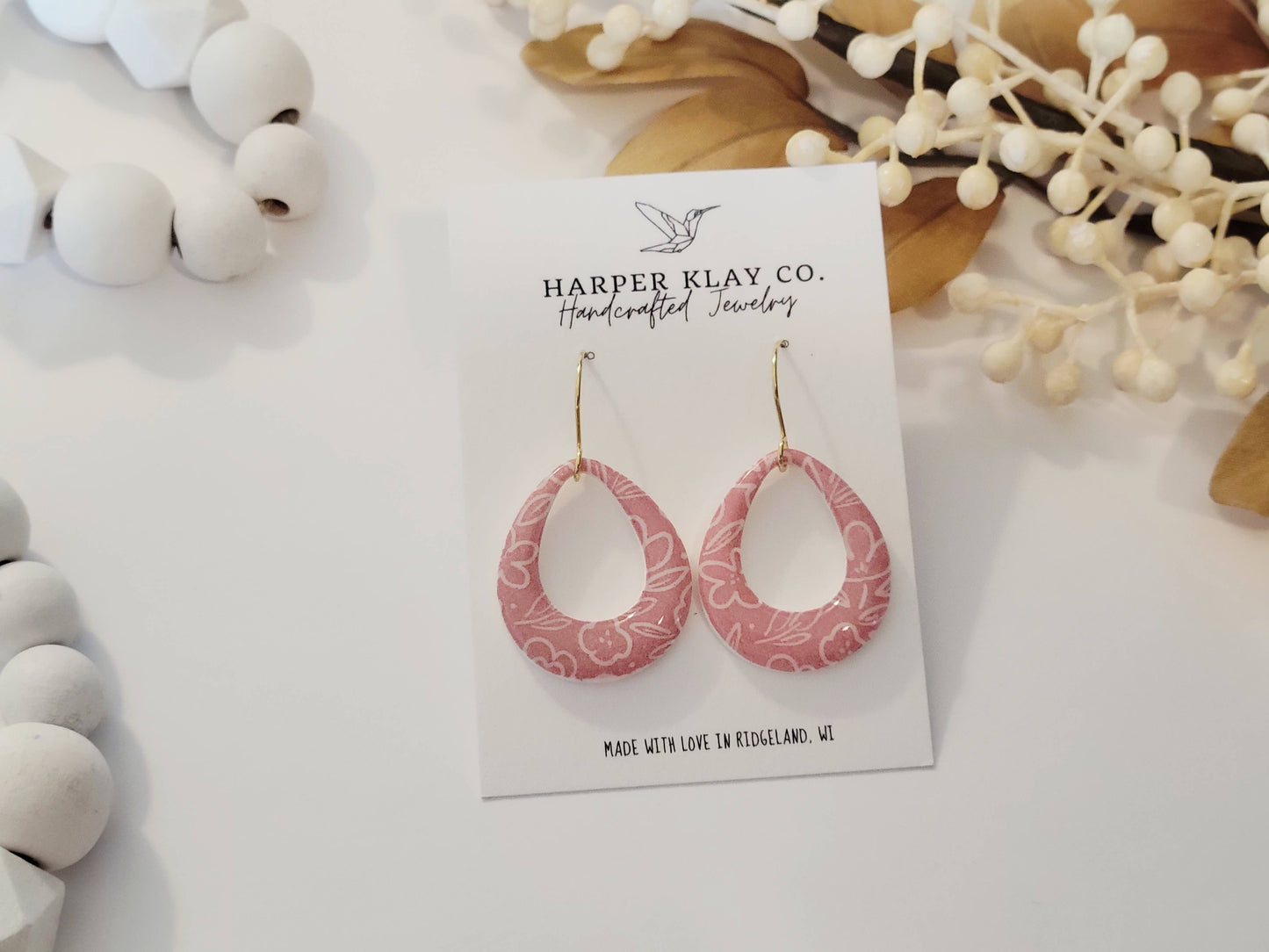 The Hazel Set- Polymer Clay Earrings