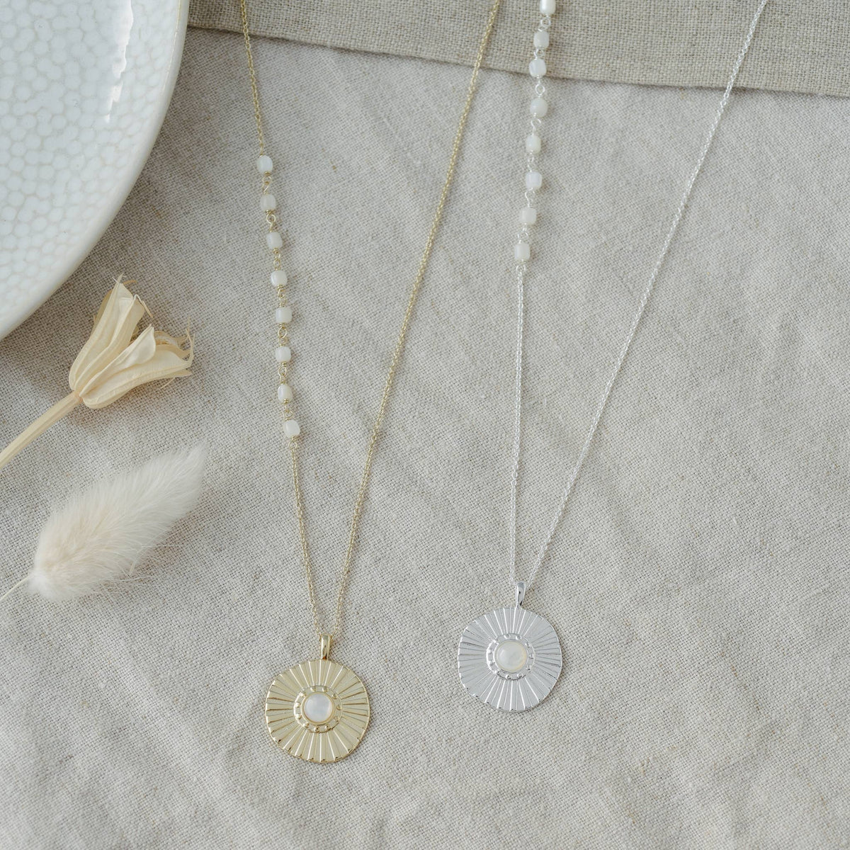 Godiva Necklace-Mother of Pearl