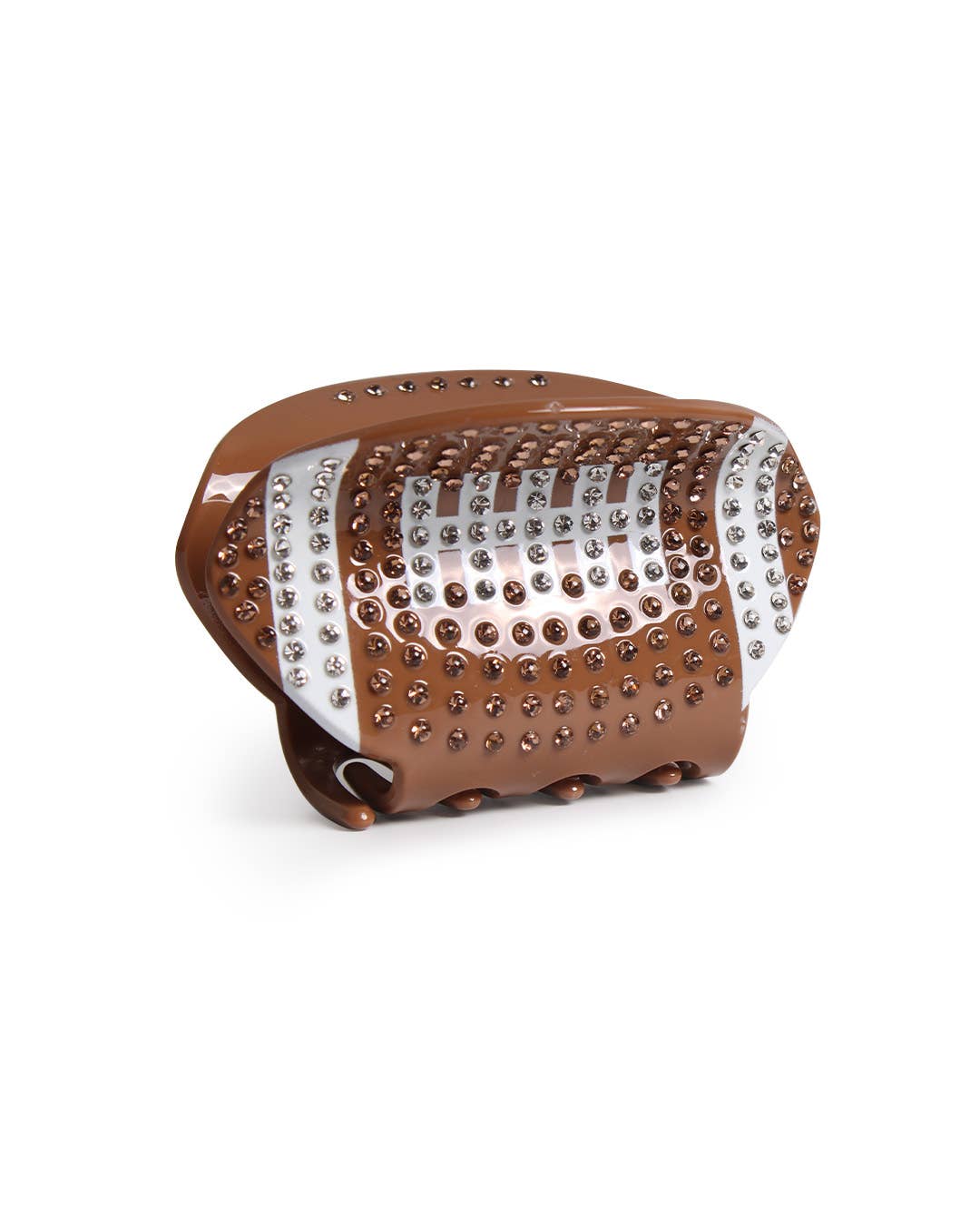 Rhinestone Football Clip