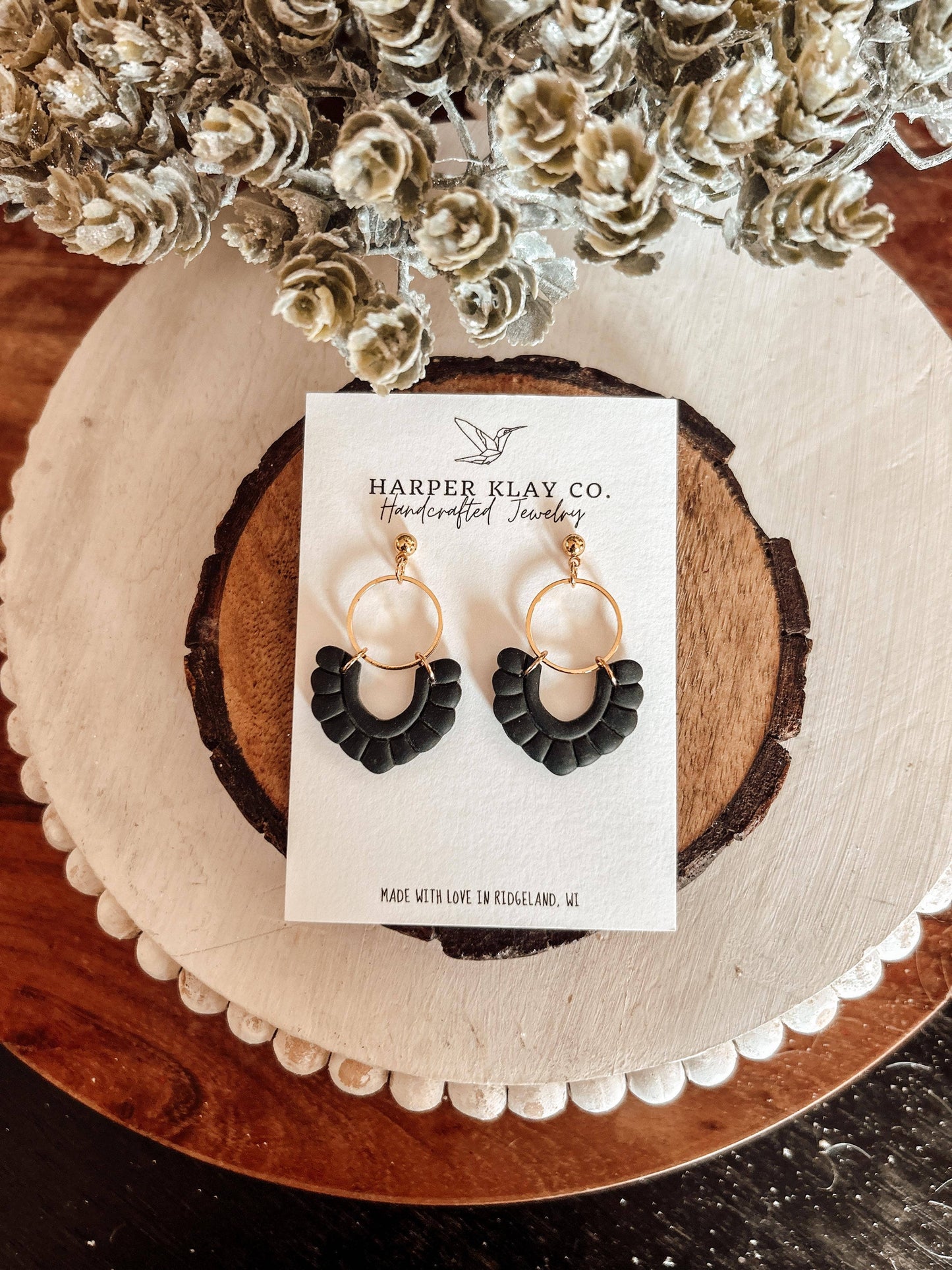 The Dixie Set- Polymer Clay Dangle Earrings