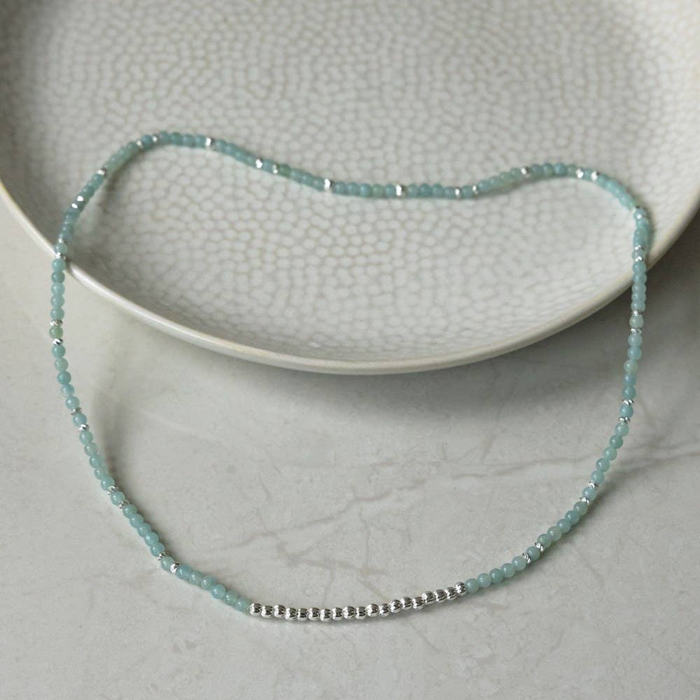 Circuit Loop Necklace/Bracelet-amazonite