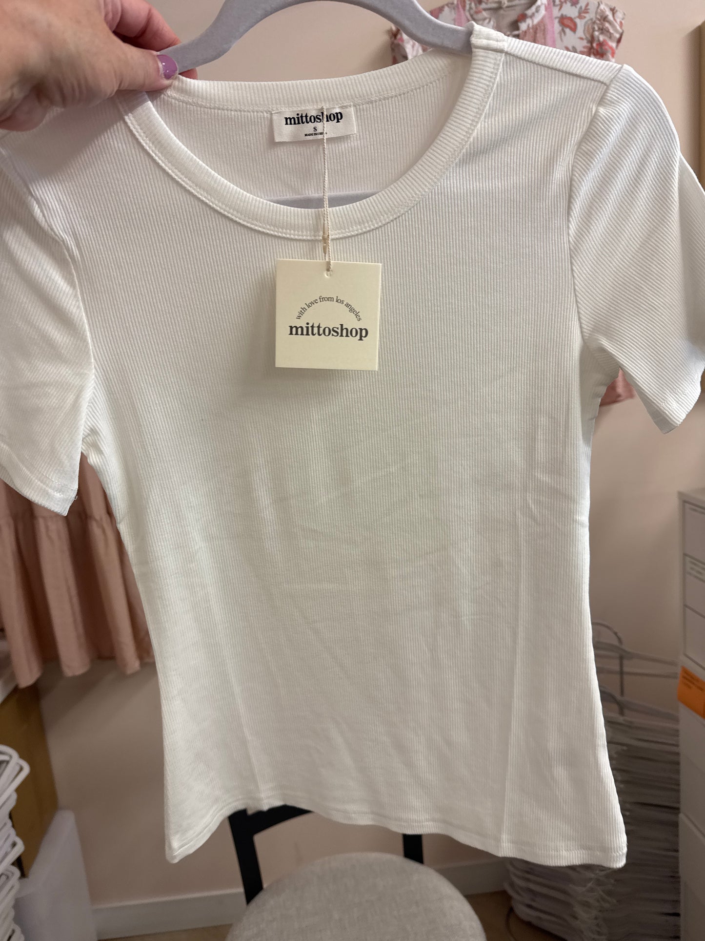 Mittoshop White Tee