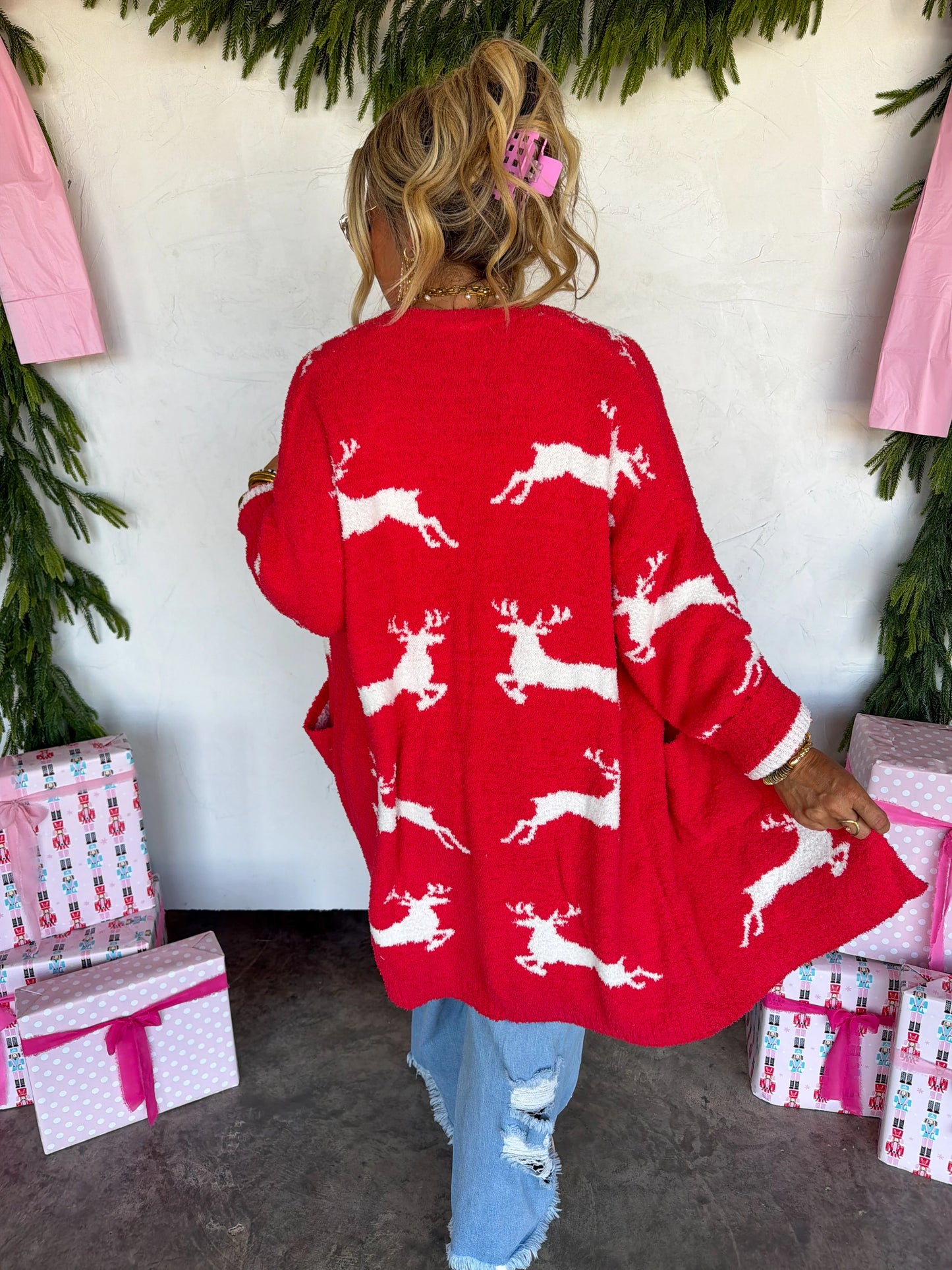 -PREORDER- COZY CHRISTMAS CLOUD CARDIGAN