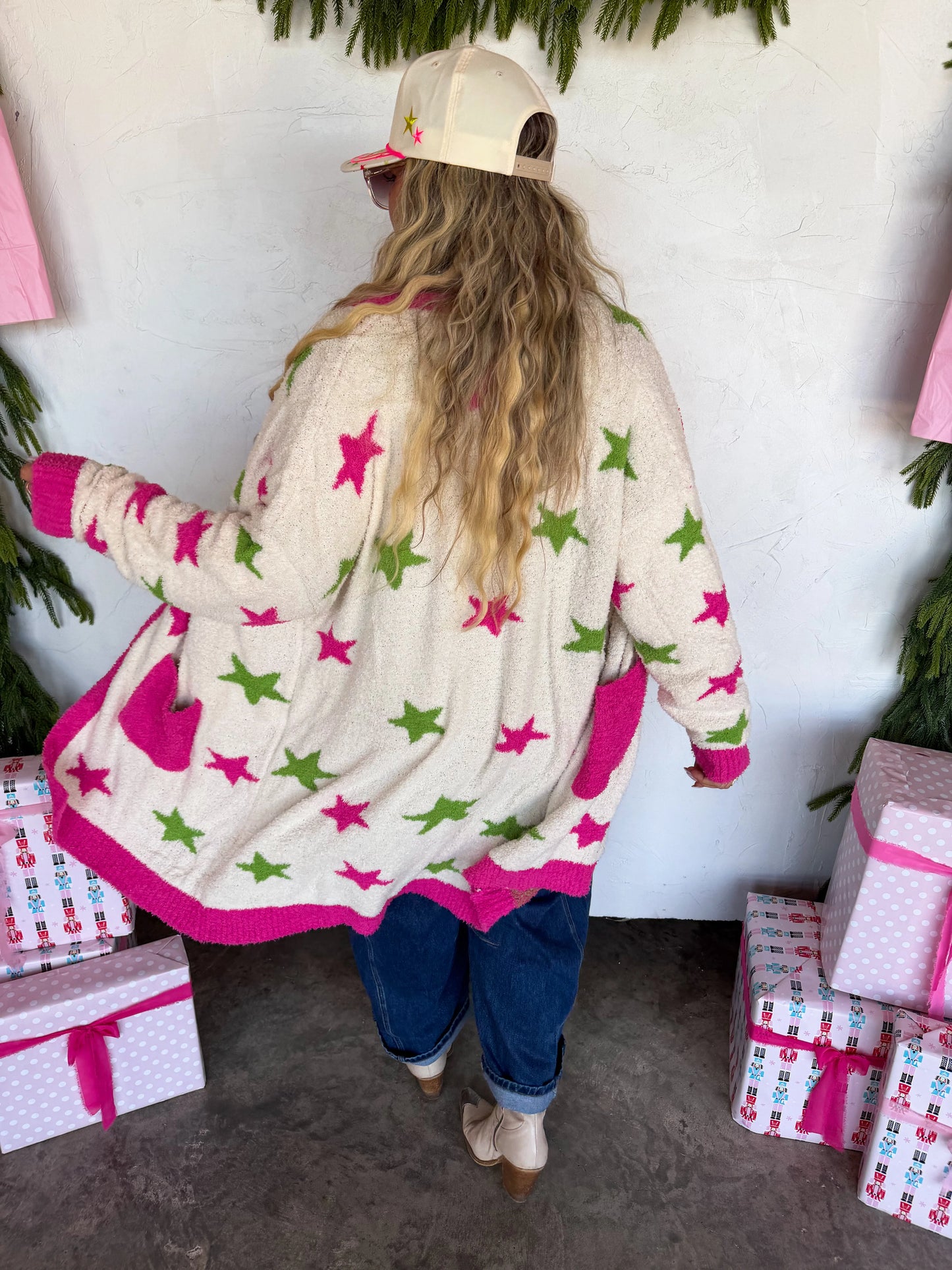 -PREORDER- COZY CHRISTMAS CLOUD CARDIGAN