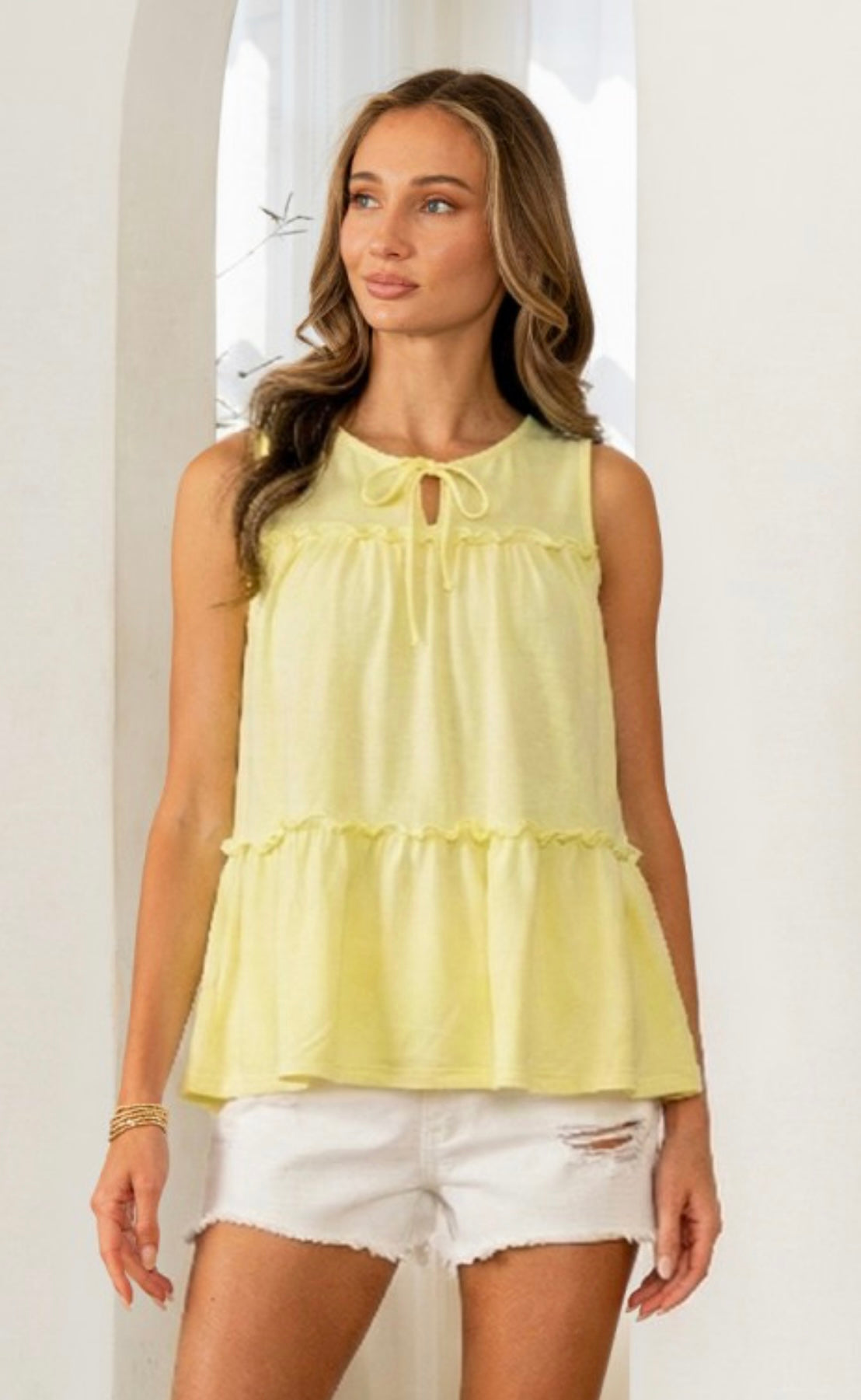 Yellow tank