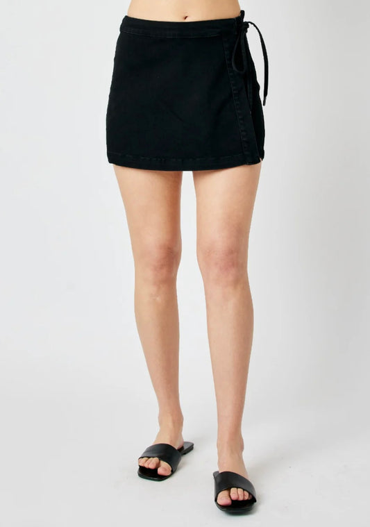 Judy Blue Black Skort  *Final Sale*