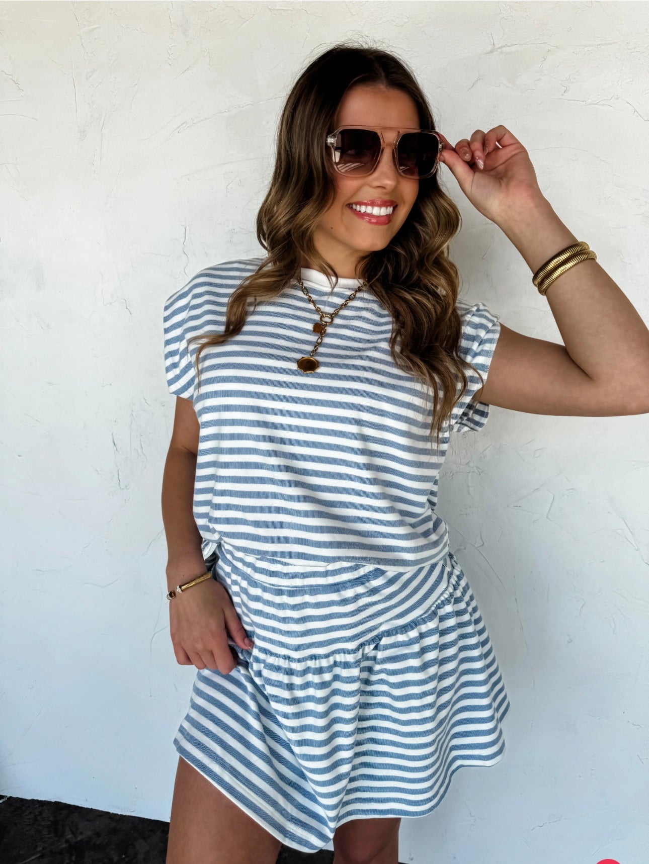 Blue Skort Set *FINAL SALE*