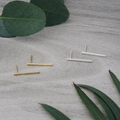 Stick Studs / Silver