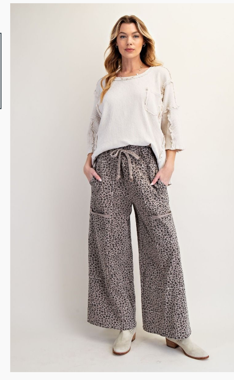 Our Favorite Lounge Pant in Leopard