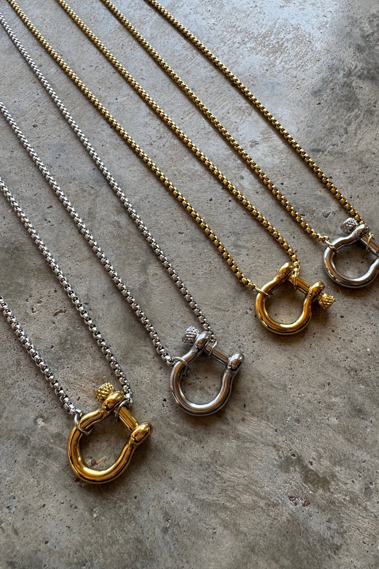 Horseshoe Charm Necklace