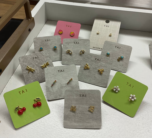 TAI Stud Earrings - Assorted