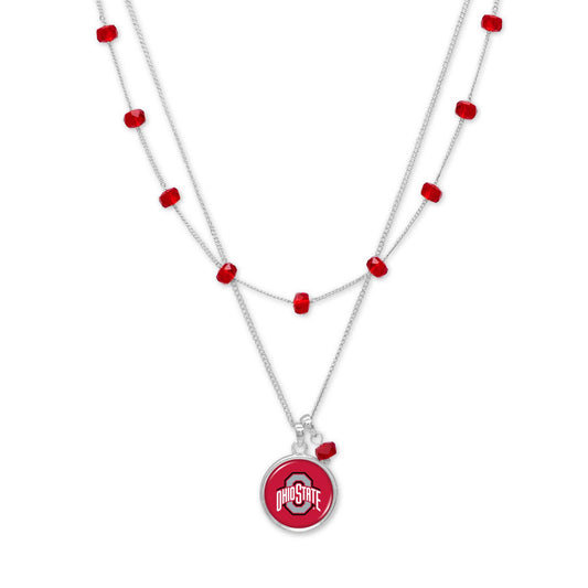 Ohio State Buckeyes Ivy Necklace