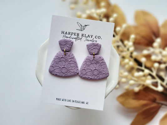 The Hadley Set- Polymer Clay Dangle Earrings