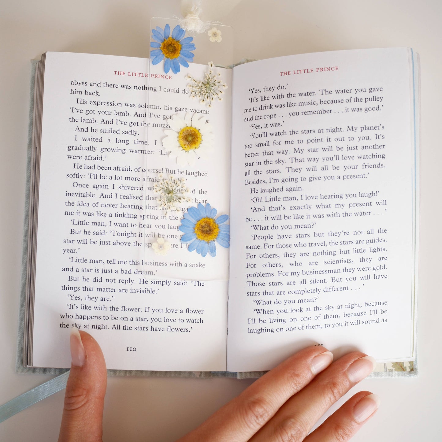 Pressed Flower Bookmark - Made With Real Flowers